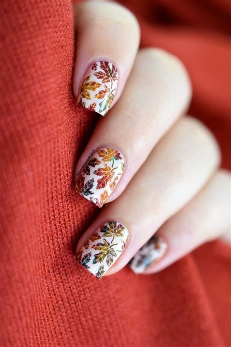 Get inspired by these magical fall nail art tutorials